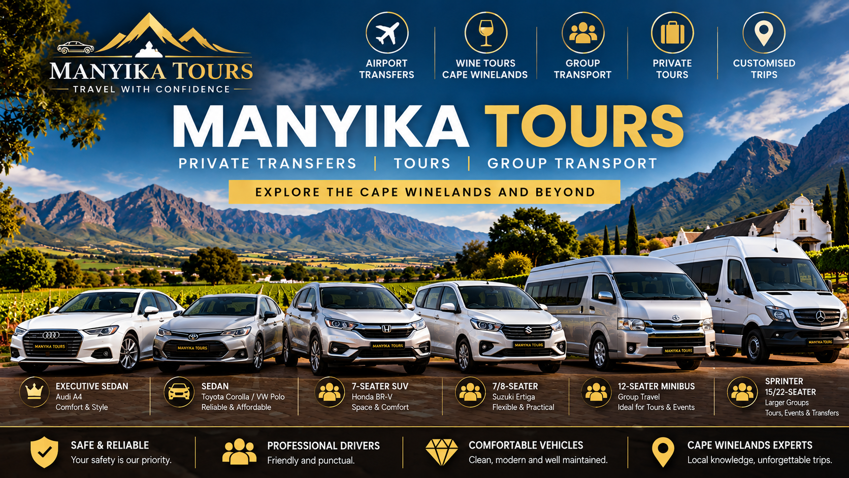 Manyika Tours Fleet
